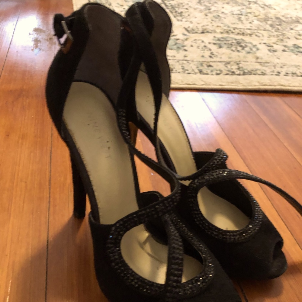 Nine West suede heels